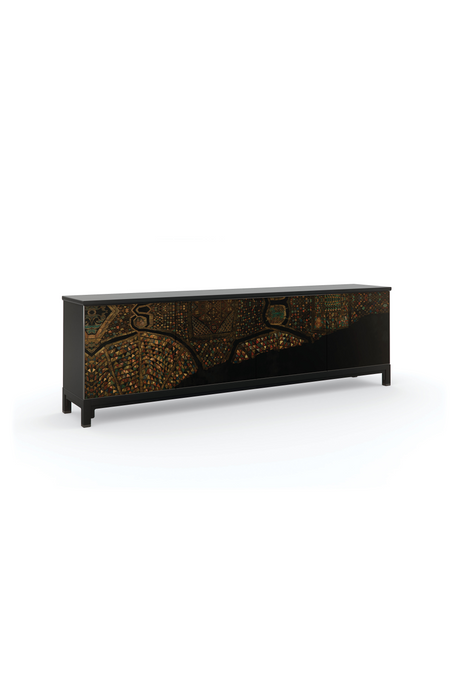   Art Printed Wooden Sideboard | Oroa.com
