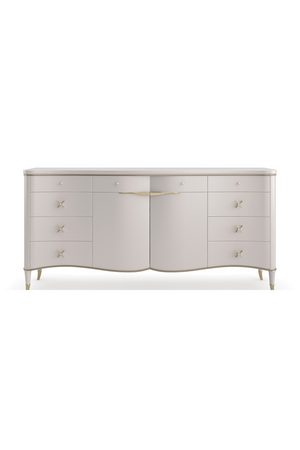   Cream Curved Dresser | Oroa.com