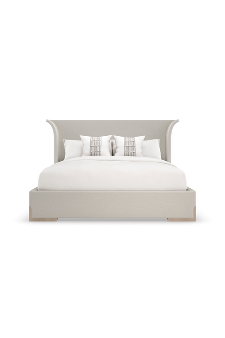   Light Gray Modern Bed | Oroa.com