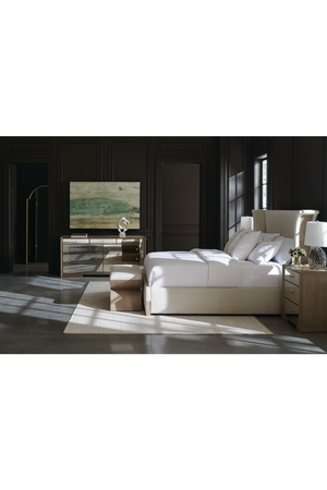   Light Gray Modern Bed | Oroa.com