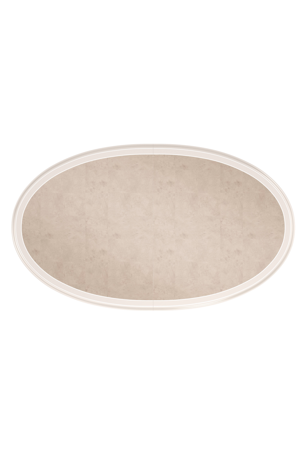   Cream Oval Dining Table | Oroa.com
