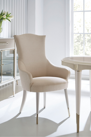   Cream Oval Dining Table | Oroa.com