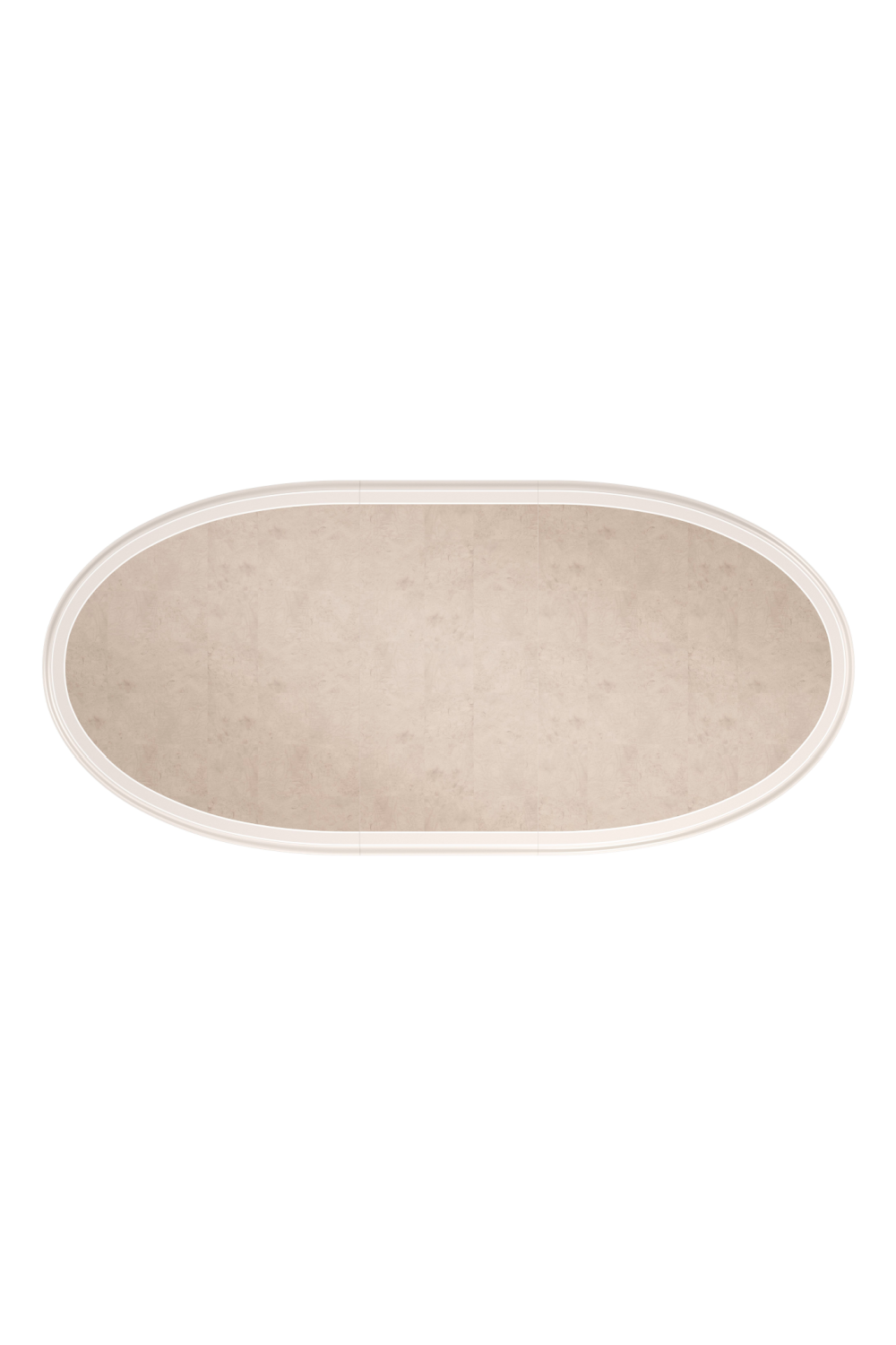  Cream Oval Dining Table | Oroa.com