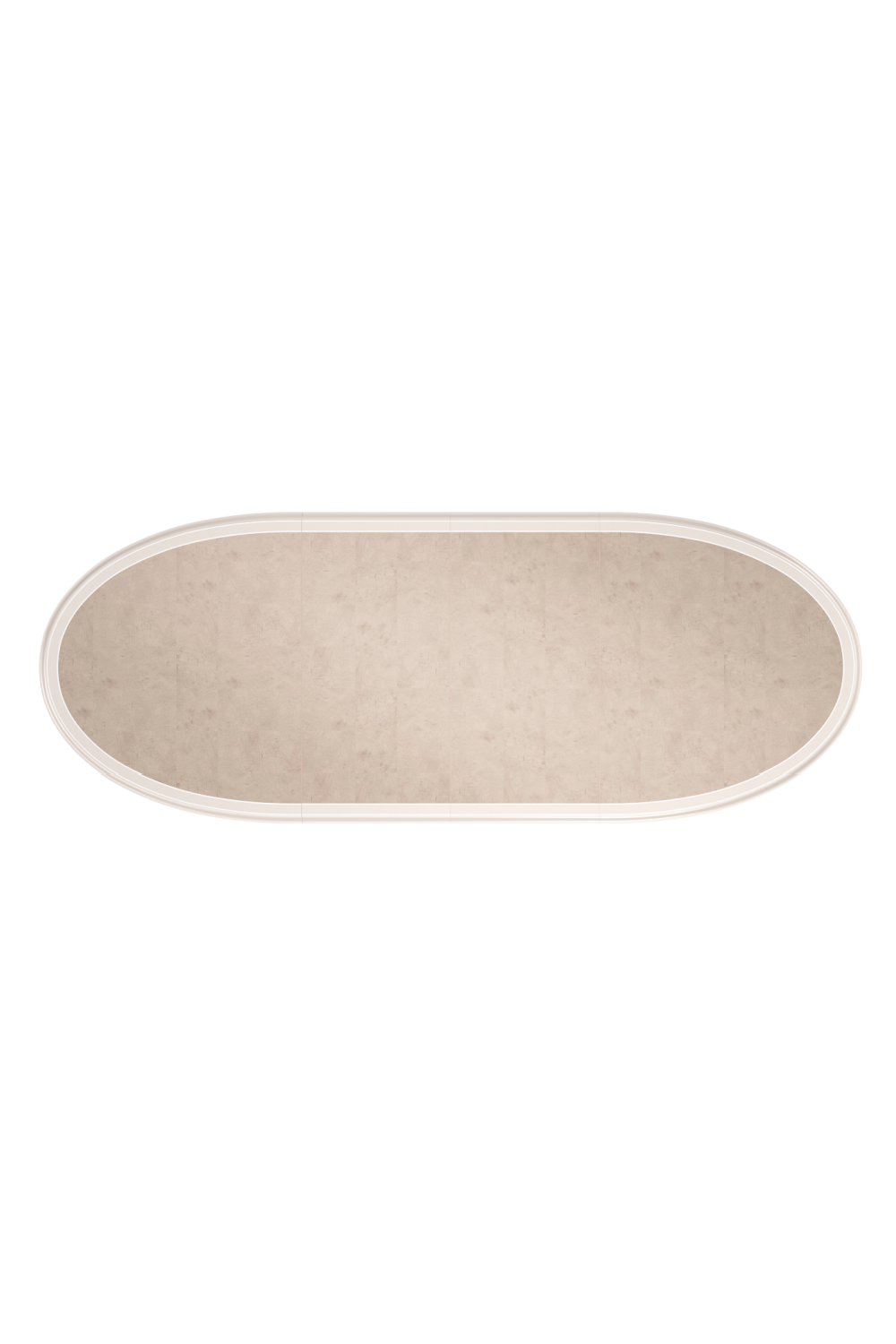   Cream Oval Dining Table | Oroa.com