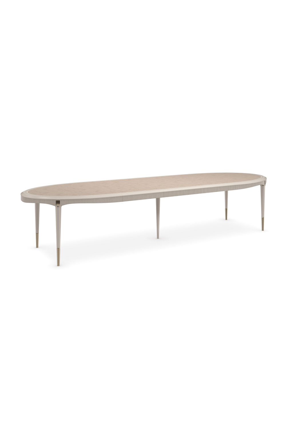   Cream Oval Dining Table | Oroa.com