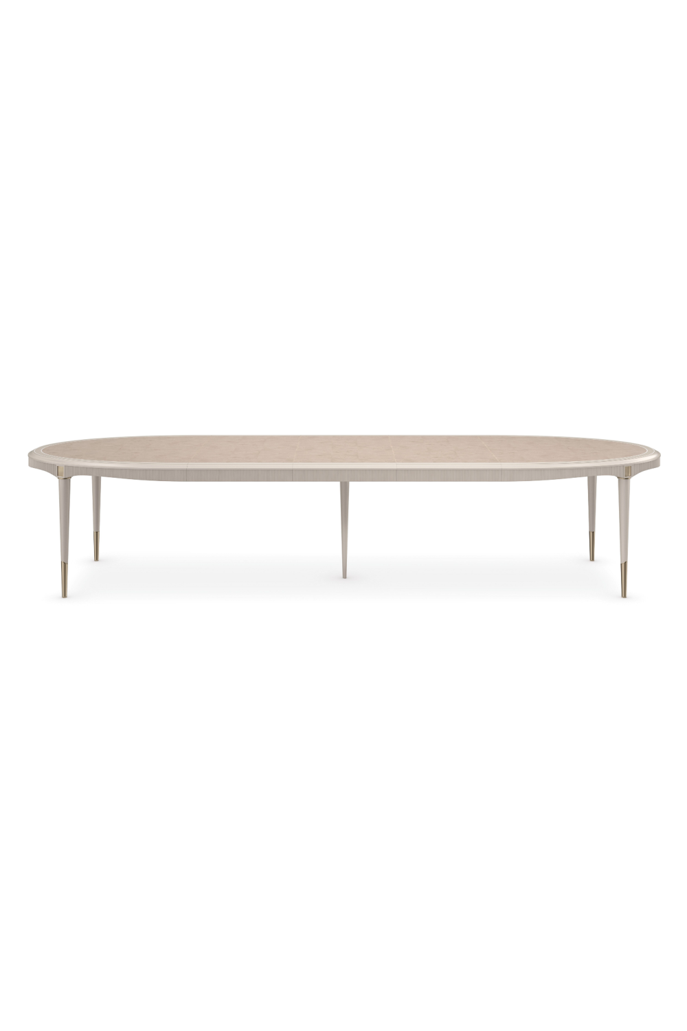   Cream Oval Dining Table | Oroa.com