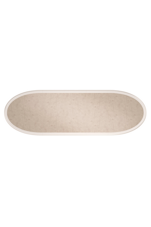   Cream Oval Dining Table | Oroa.com