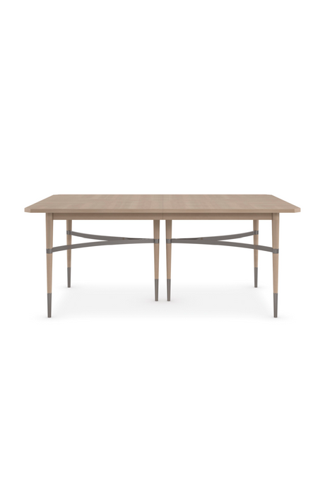  Beige Extendable Dining Table | Oroa.com