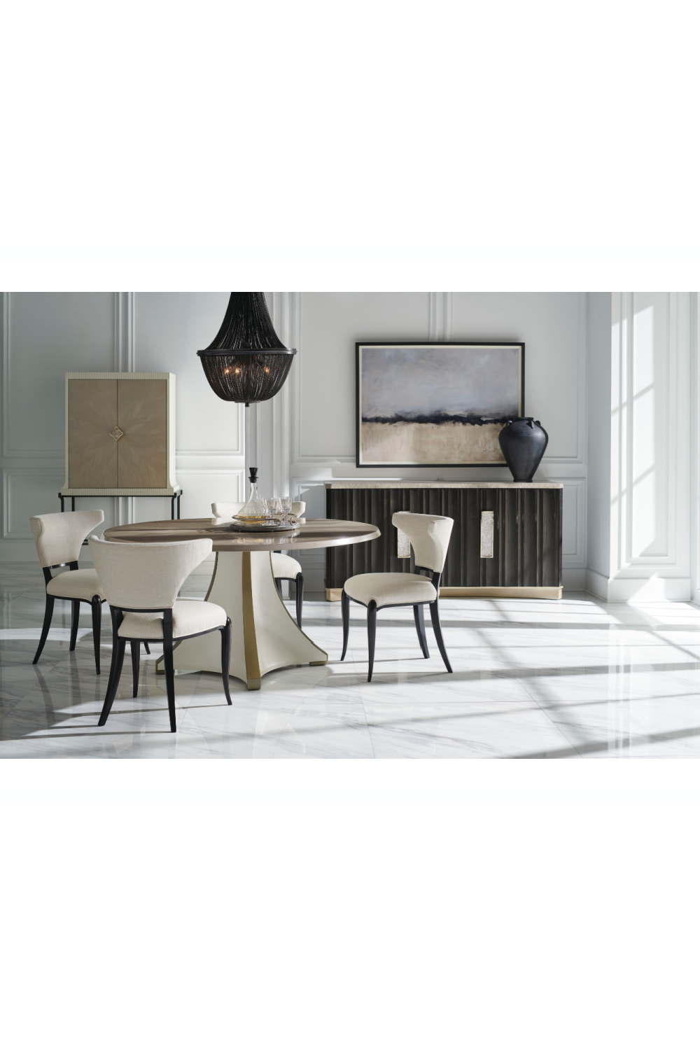   Rosette Motif Dining Table | Oroa.com