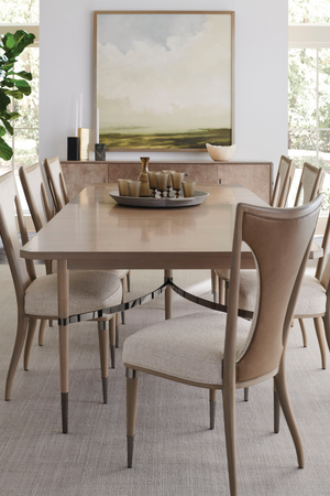   Beige Scandinavian Dining Chair | Oroa.com