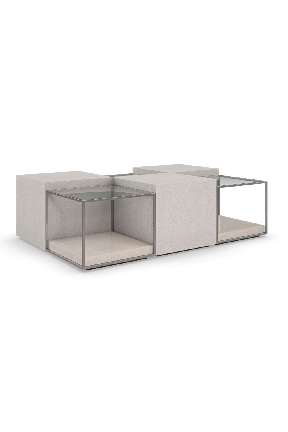   Shagreen Cube Cocktail Table | Oroa.com
