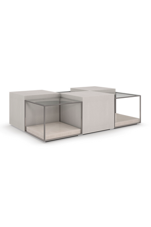   Metal Framed Cocktail Table | Oroa.com
