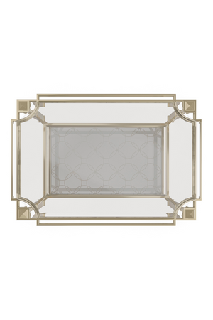   Gold Three-Tiered End Table | Oroa.com