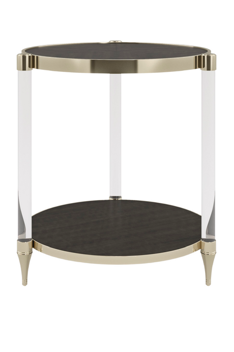   Acrylic Post Side Table | Oroa.com