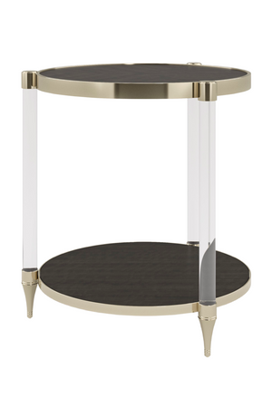   Acrylic Post Side Table | Oroa.com