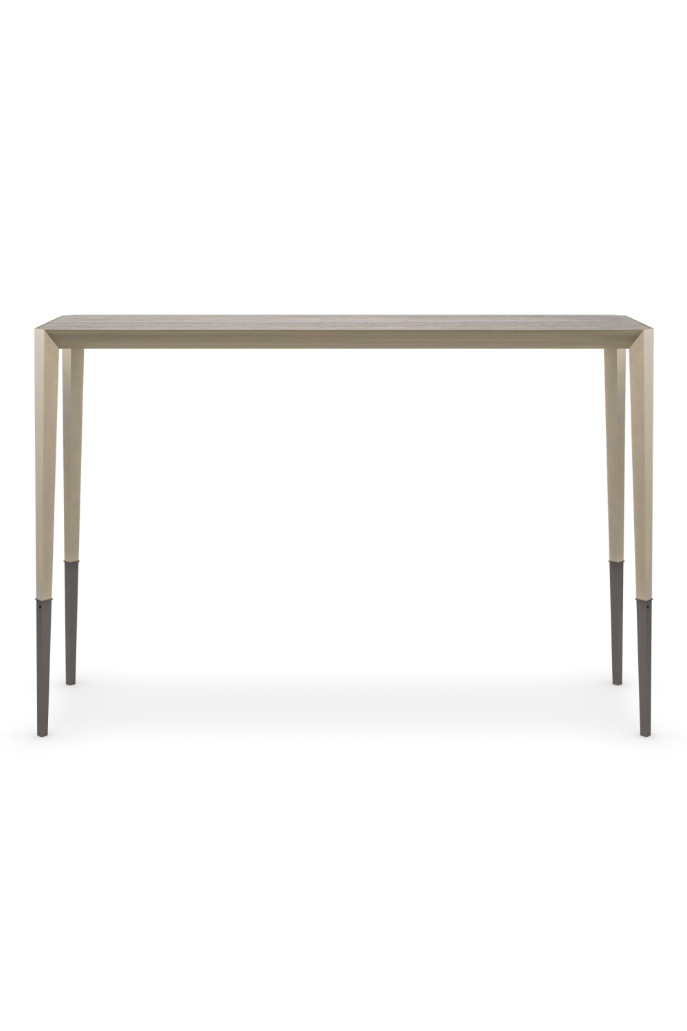   Silver Travertine Console Table | Oroa.com