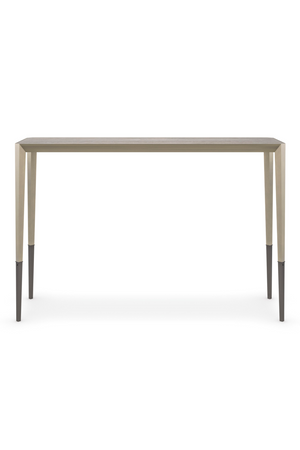   Silver Travertine Console Table | Oroa.com