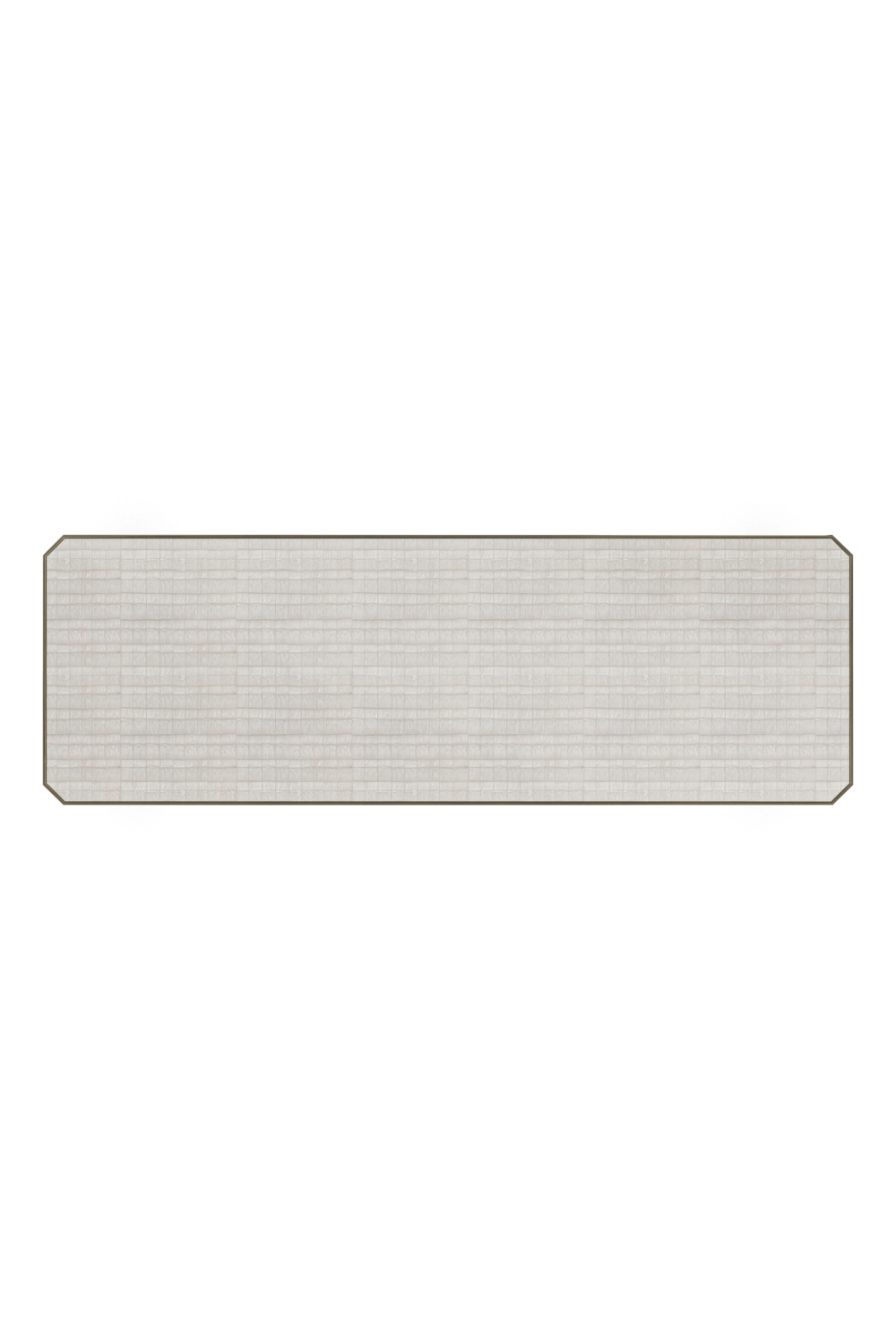   Silver Travertine Console Table | Oroa.com