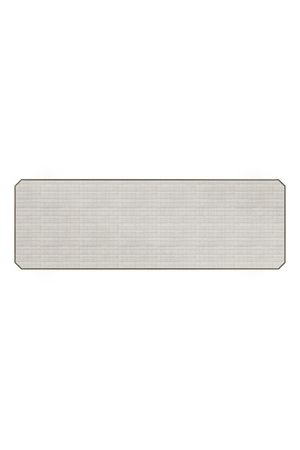  Silver Travertine Console Table | Oroa.com