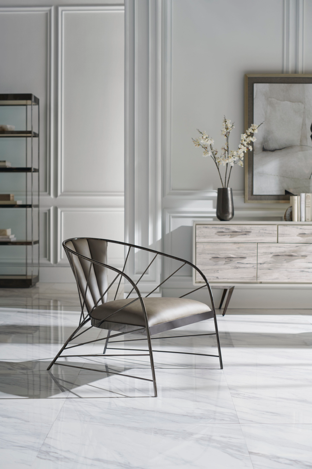   Bronze Framed Display Cabinet | Oroa.com
