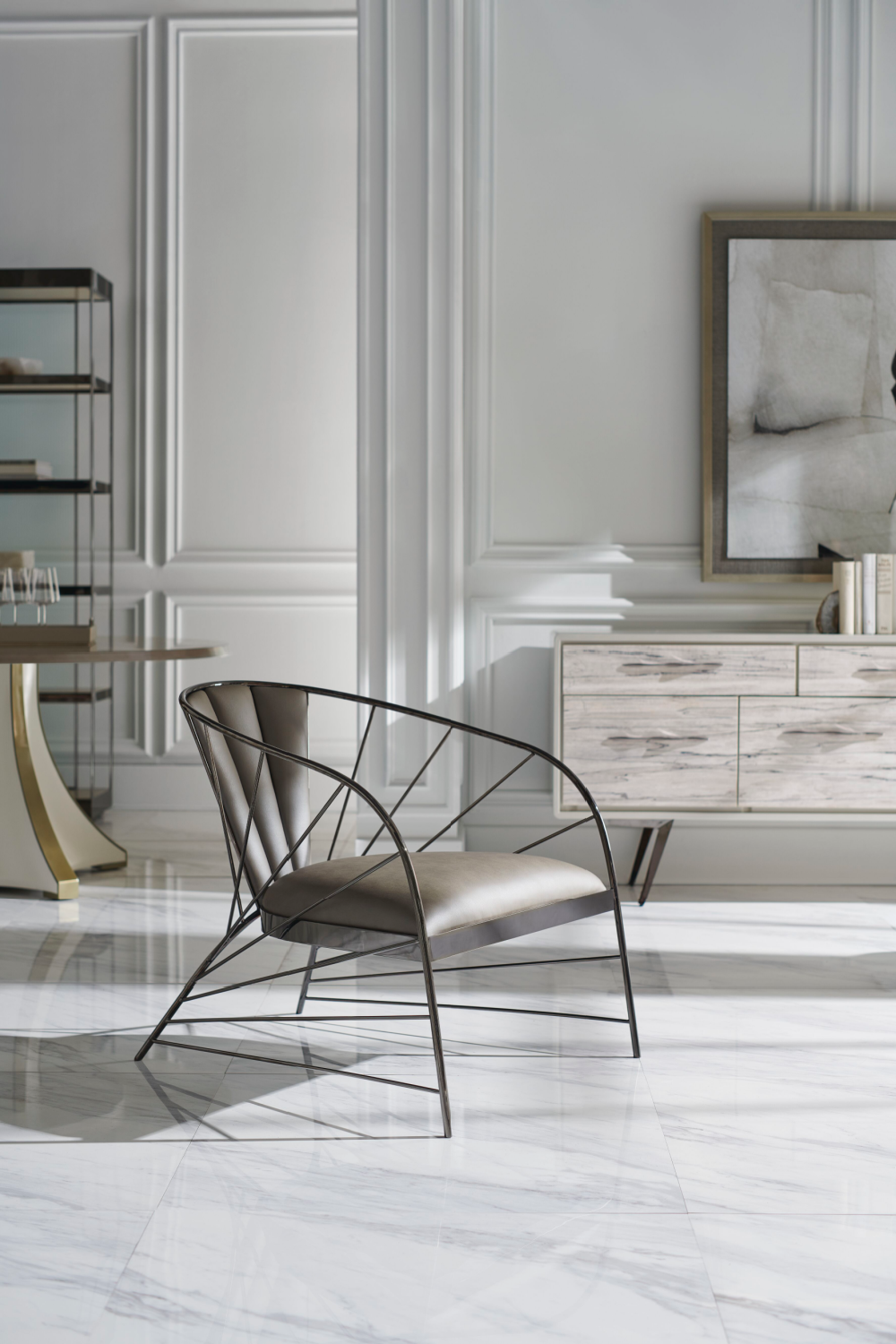   Bronze Framed Display Cabinet | Oroa.com