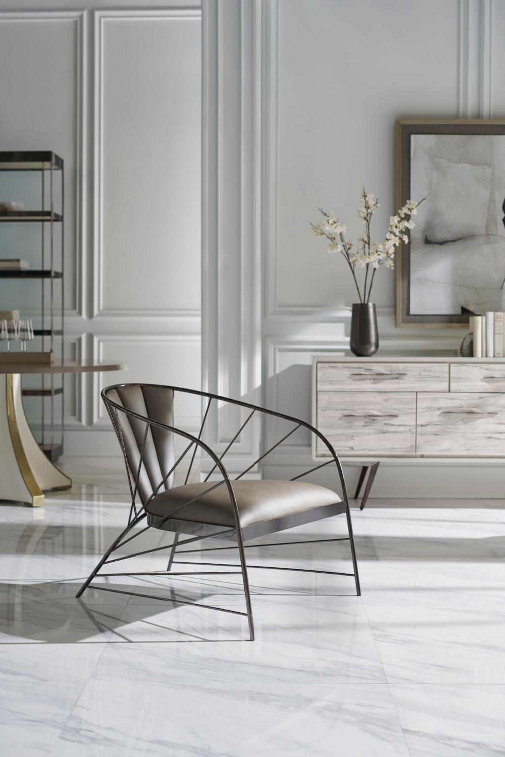   Bronze Framed Display Cabinet | Oroa.com