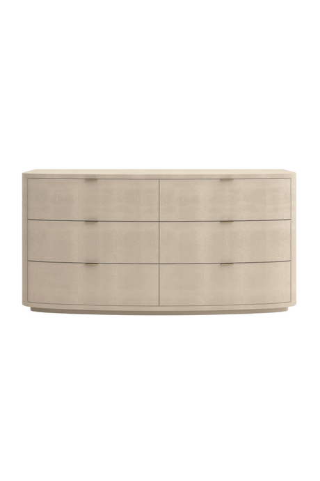   Cream Shagreen Dresser | Oroa.com