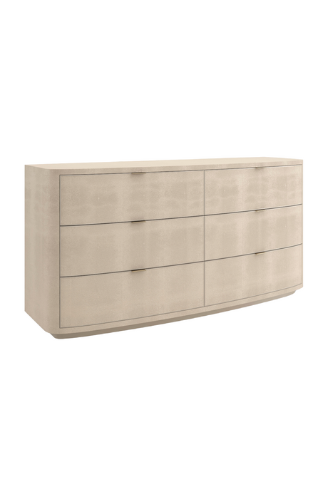   Cream Shagreen Dresser | Oroa.com
