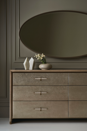   Metallic Leaf Modern Dresser | Oroa.com