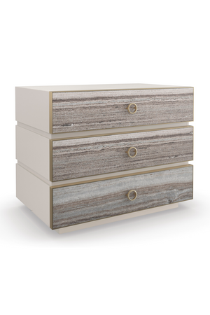   Gray Sandstone Nightstand | Oroa.com