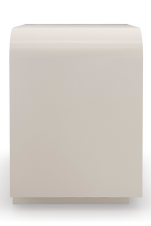   White Modern Nightstand | Oroa.com