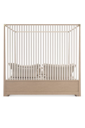   Light Oak Canopy Bed | Oroa.com