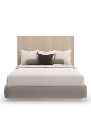   Gray Minimalist Bed | Oroa.com