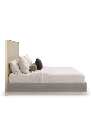   Gray Minimalist Bed | Oroa.com