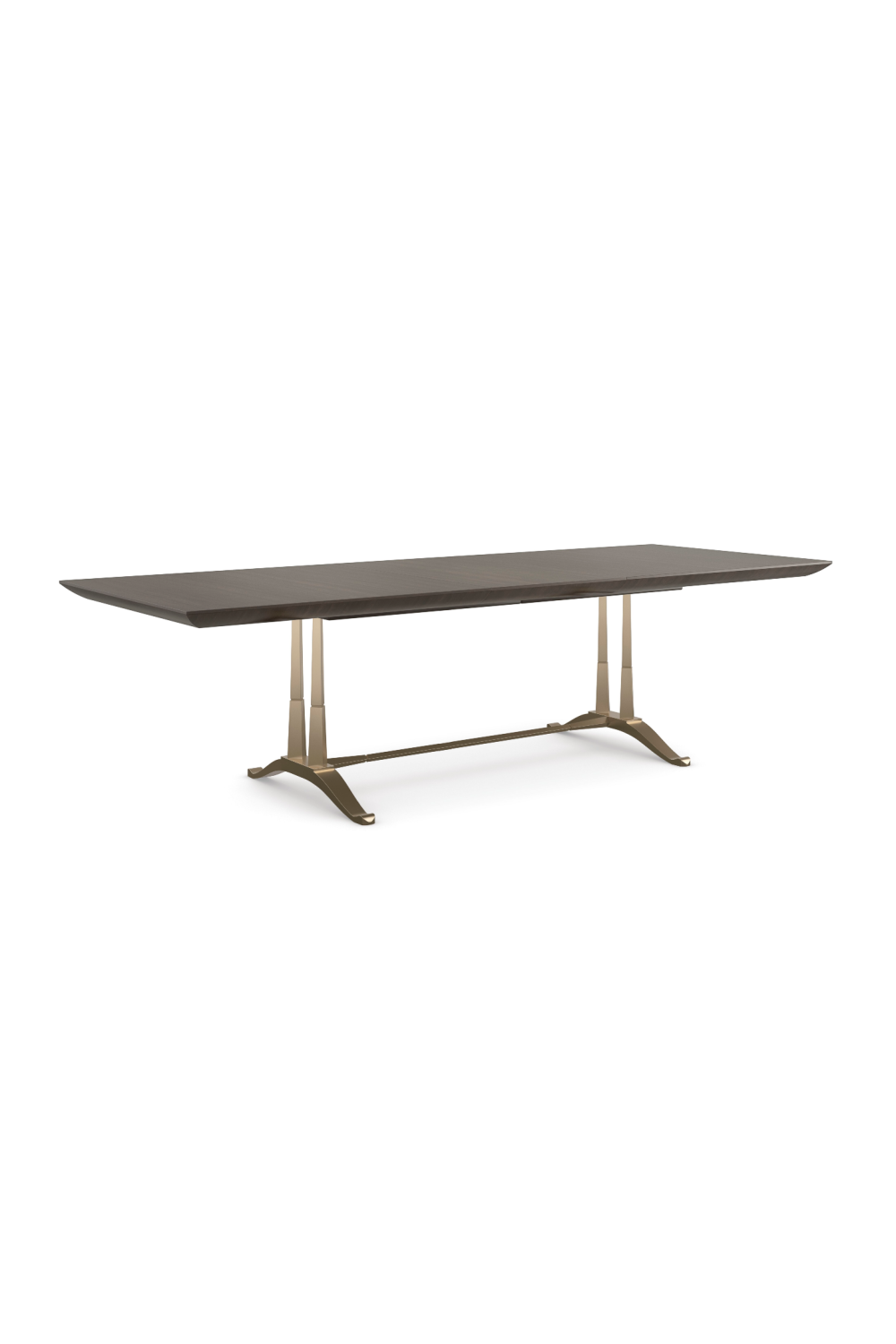   Modern Trestle Dining Table | Oroa.com