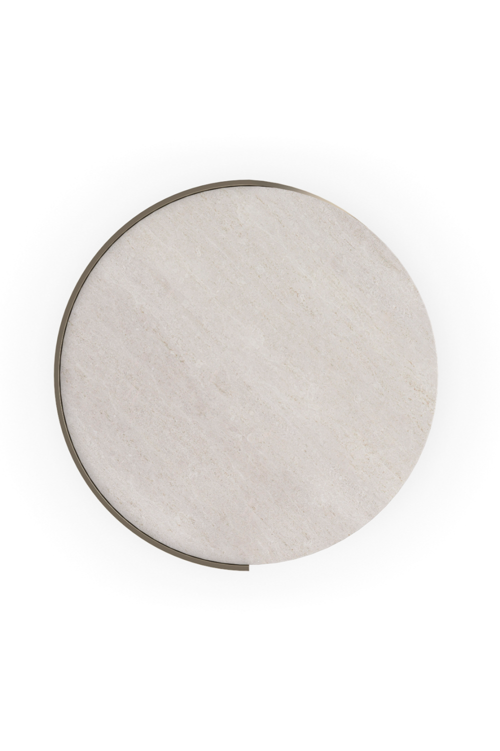   Spiral Silver Leaf Side Table | Oroa.com
