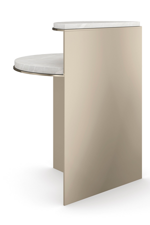   Gold Modern End Table | Oroa.com