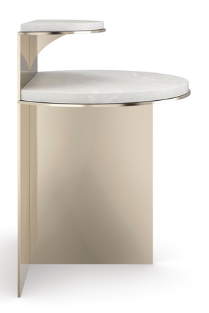   Gold Modern End Table | Oroa.com