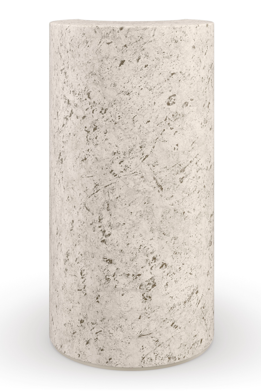   Travertine Modern End Table | Oroa.com
