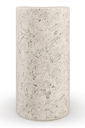   Travertine Modern End Table | Oroa.com