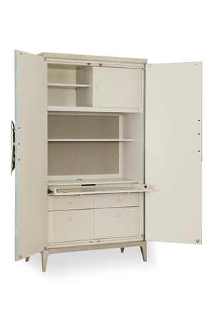   Rustic Turquoise Cabinet | Oroa.com