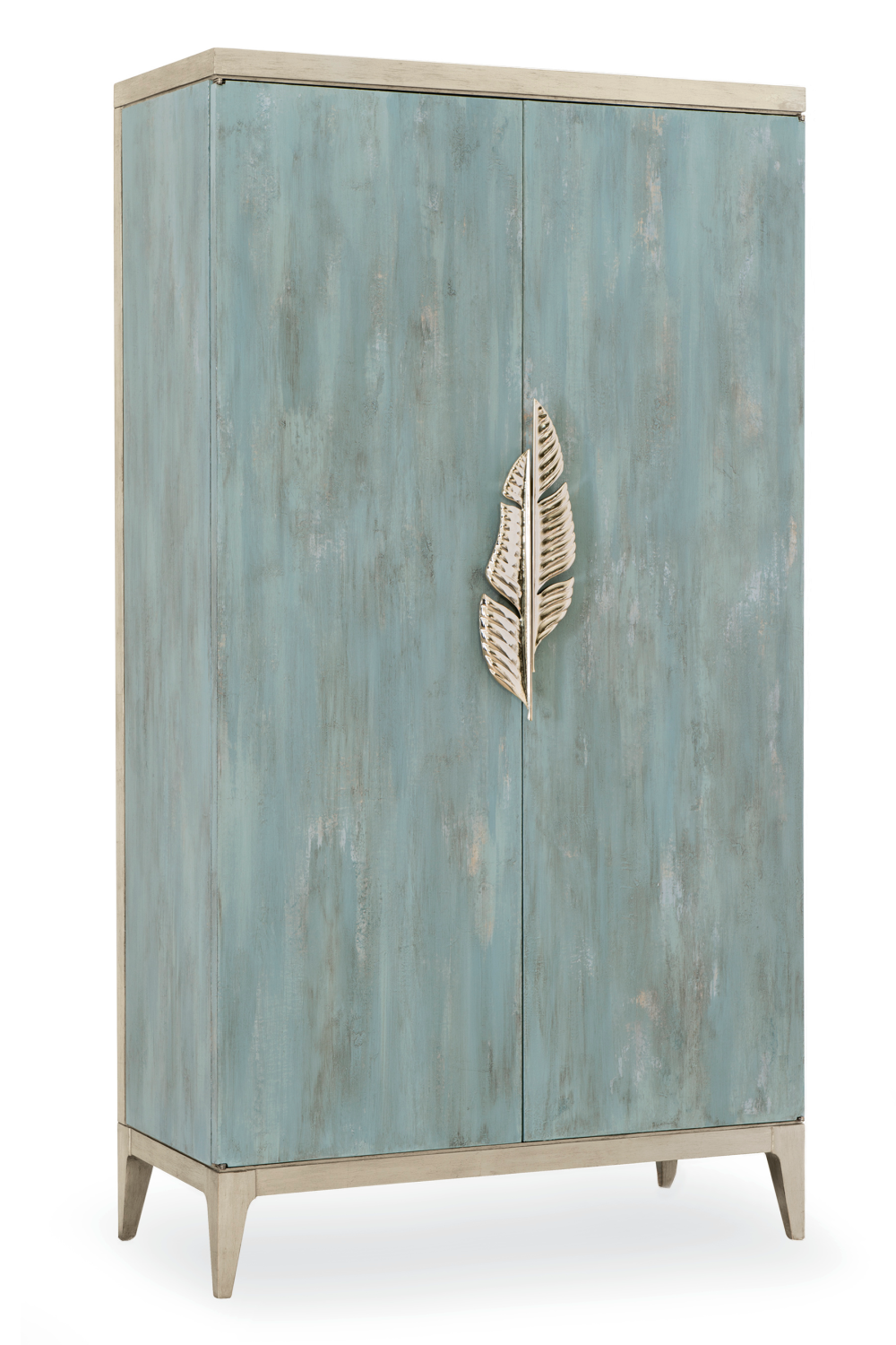   Rustic Turquoise Cabinet | Oroa.com
