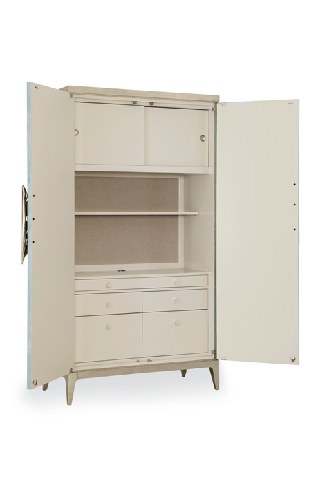   Rustic Turquoise Cabinet | Oroa.com