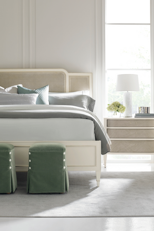   Taupe Modern Nightstand | Oroa.com