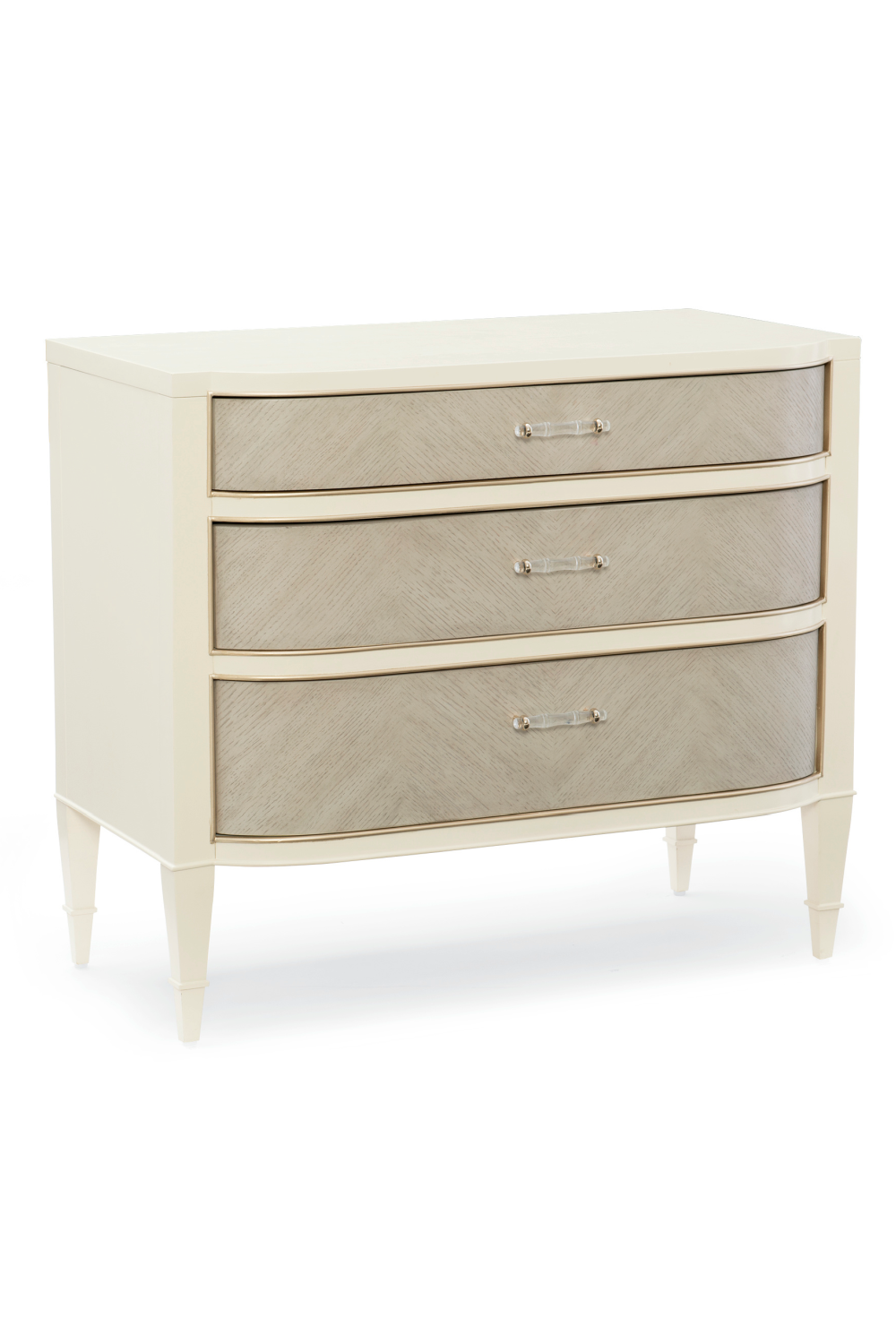   Taupe Modern Nightstand | Oroa.com