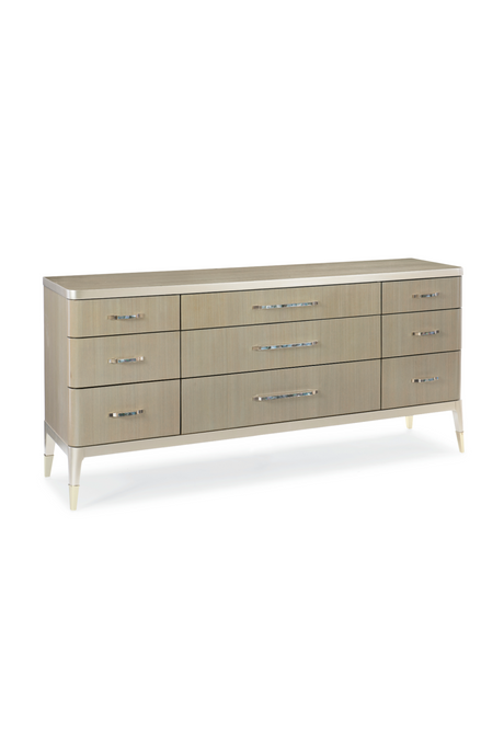   Taupe Wooden Dresser | Oroa.com