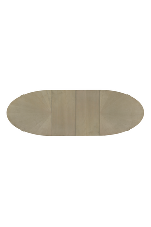   Silver Leaf Oval Dining Table | Oroa.com