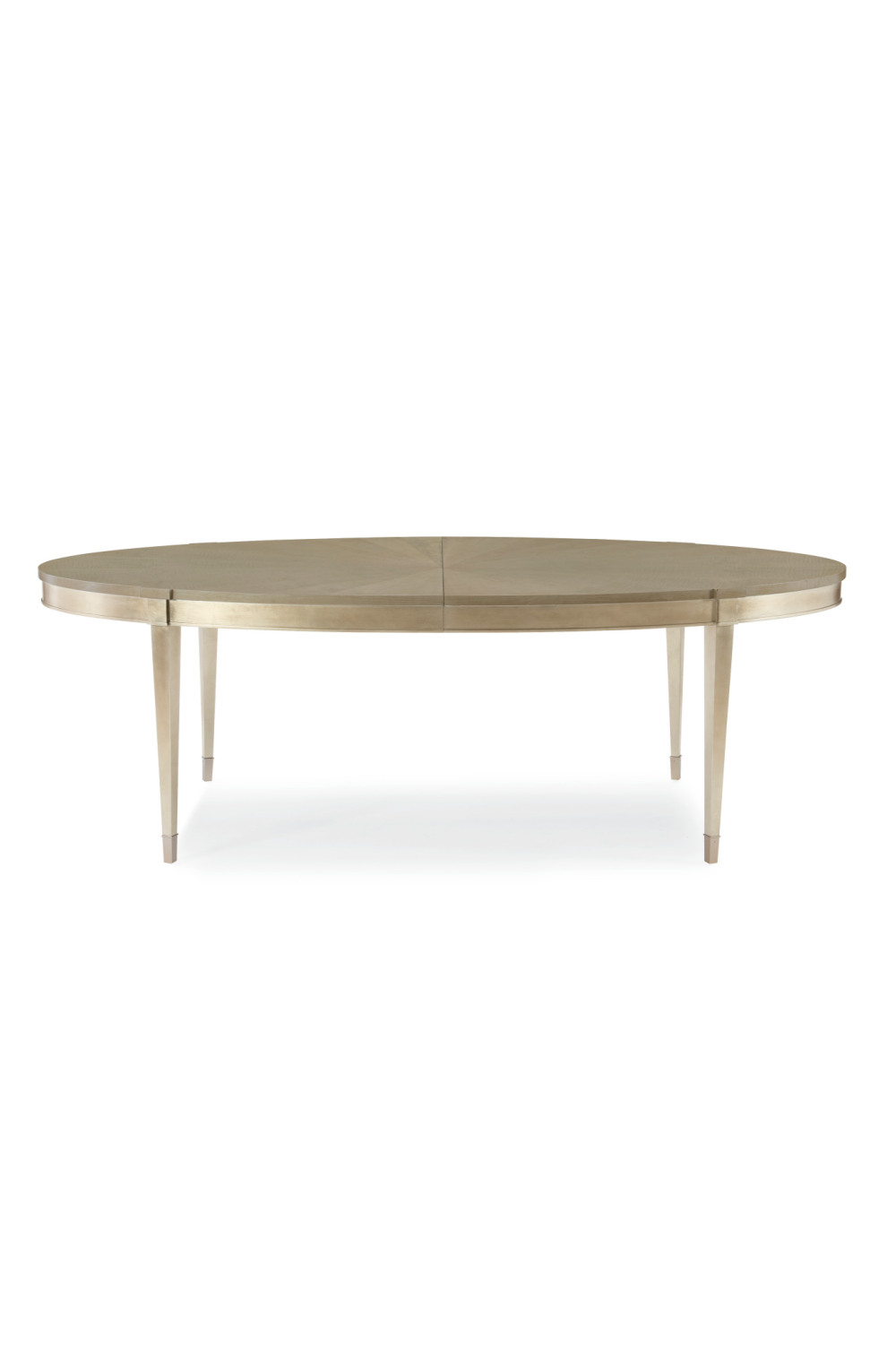   Silver Leaf Oval Dining Table | Oroa.com