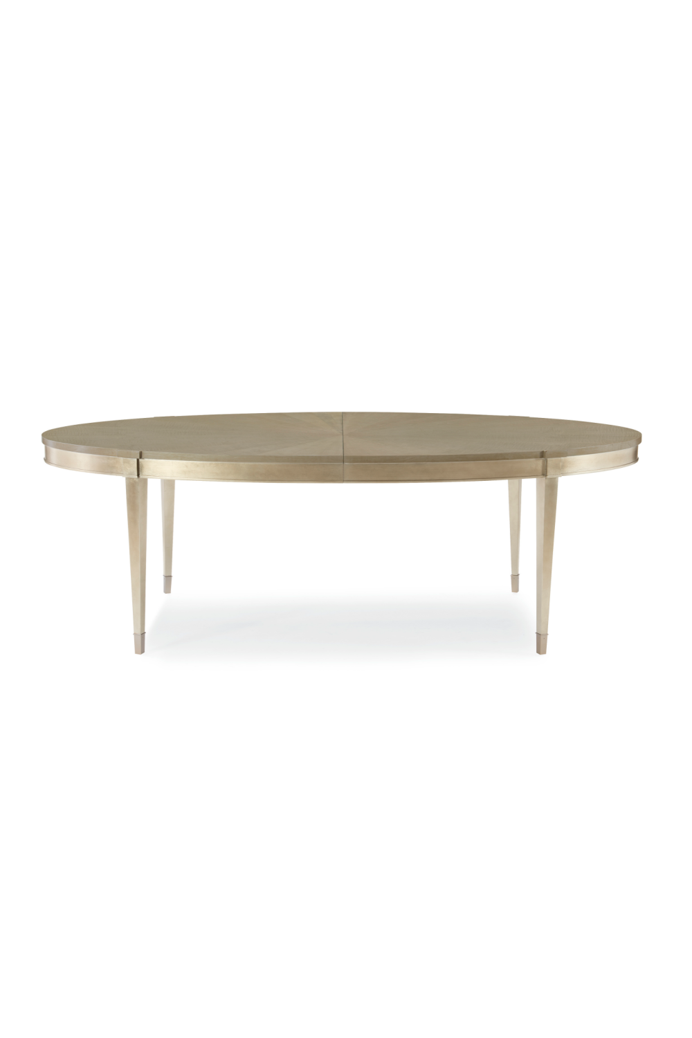   Silver Leaf Oval Dining Table | Oroa.com