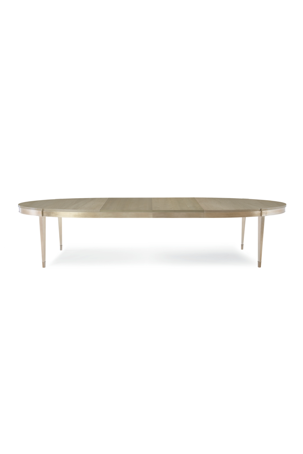   Silver Leaf Oval Dining Table | Oroa.com